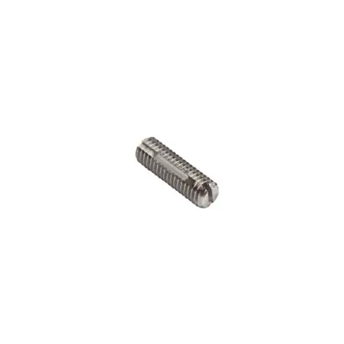 Hansgrohe Gewindestift aus Metall, zylinderförmig mit gerillter Oberfläche, auf weißem Hintergrund.